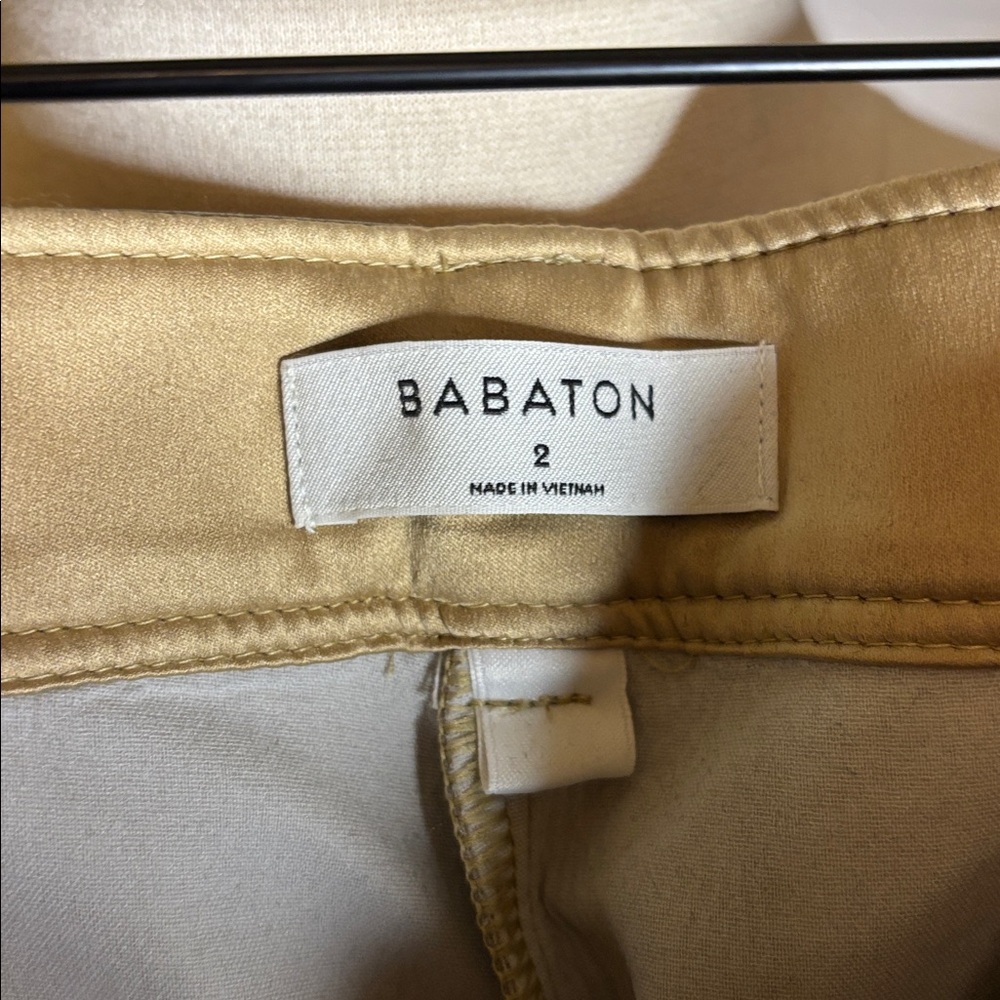 Aritzia Babaton Faux Leather Straight Pant - Picture 6 of 9